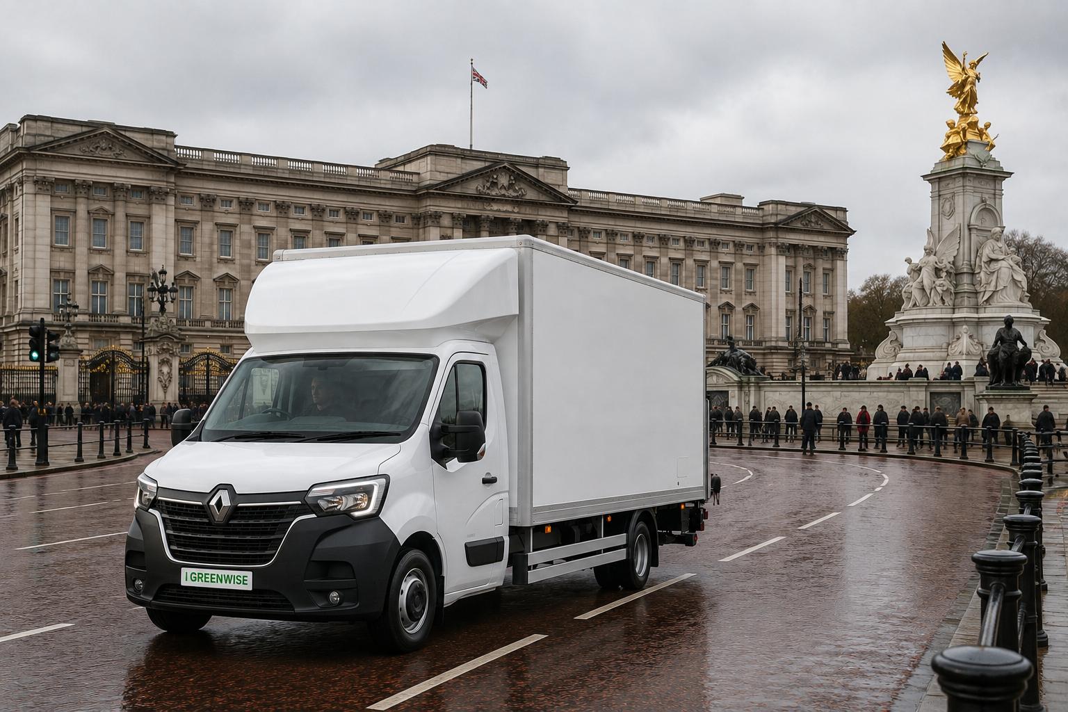 Luton van providing business courier and commercial delivery services in Central London