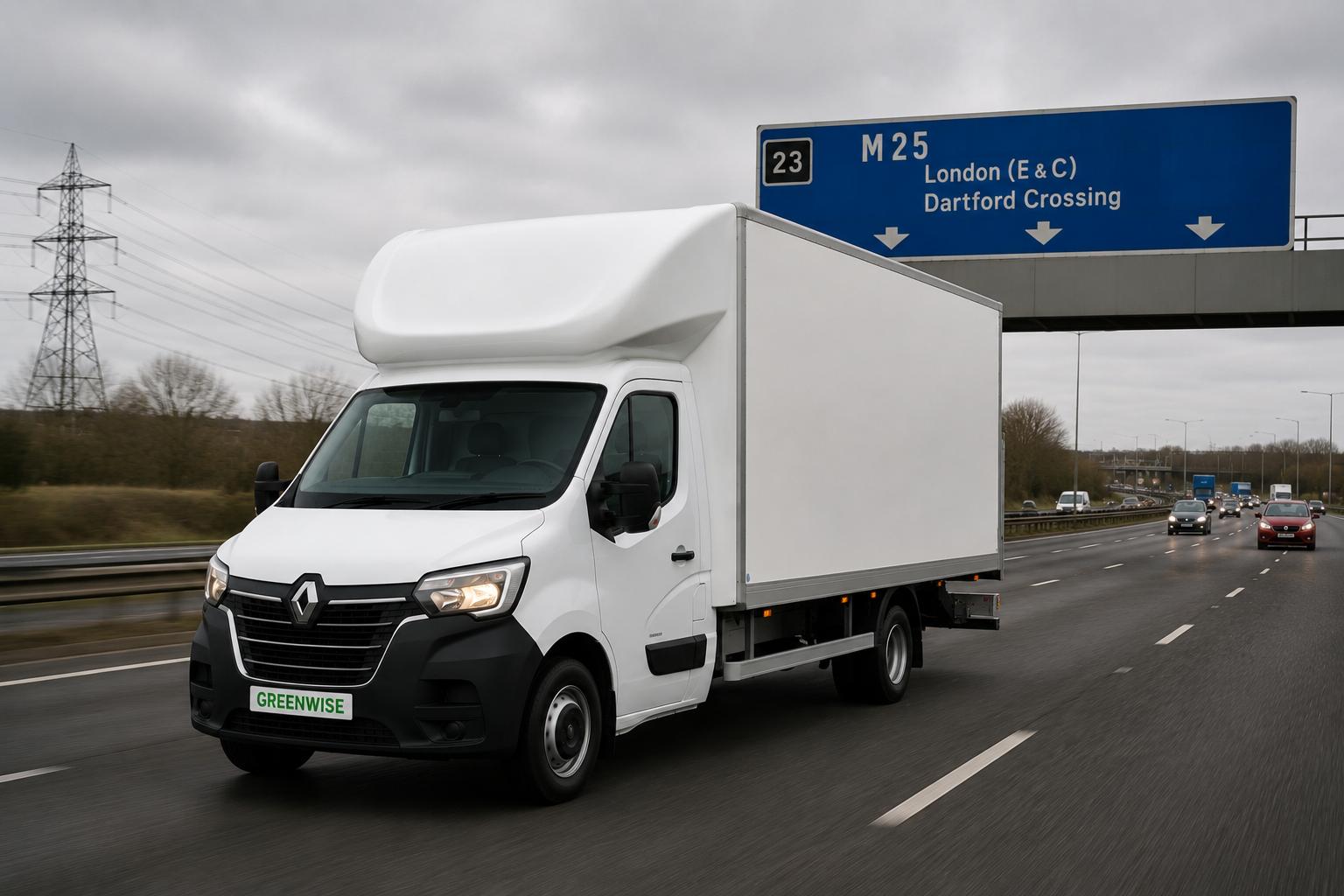Luton van ready for commercial transport across Essex and the UK
