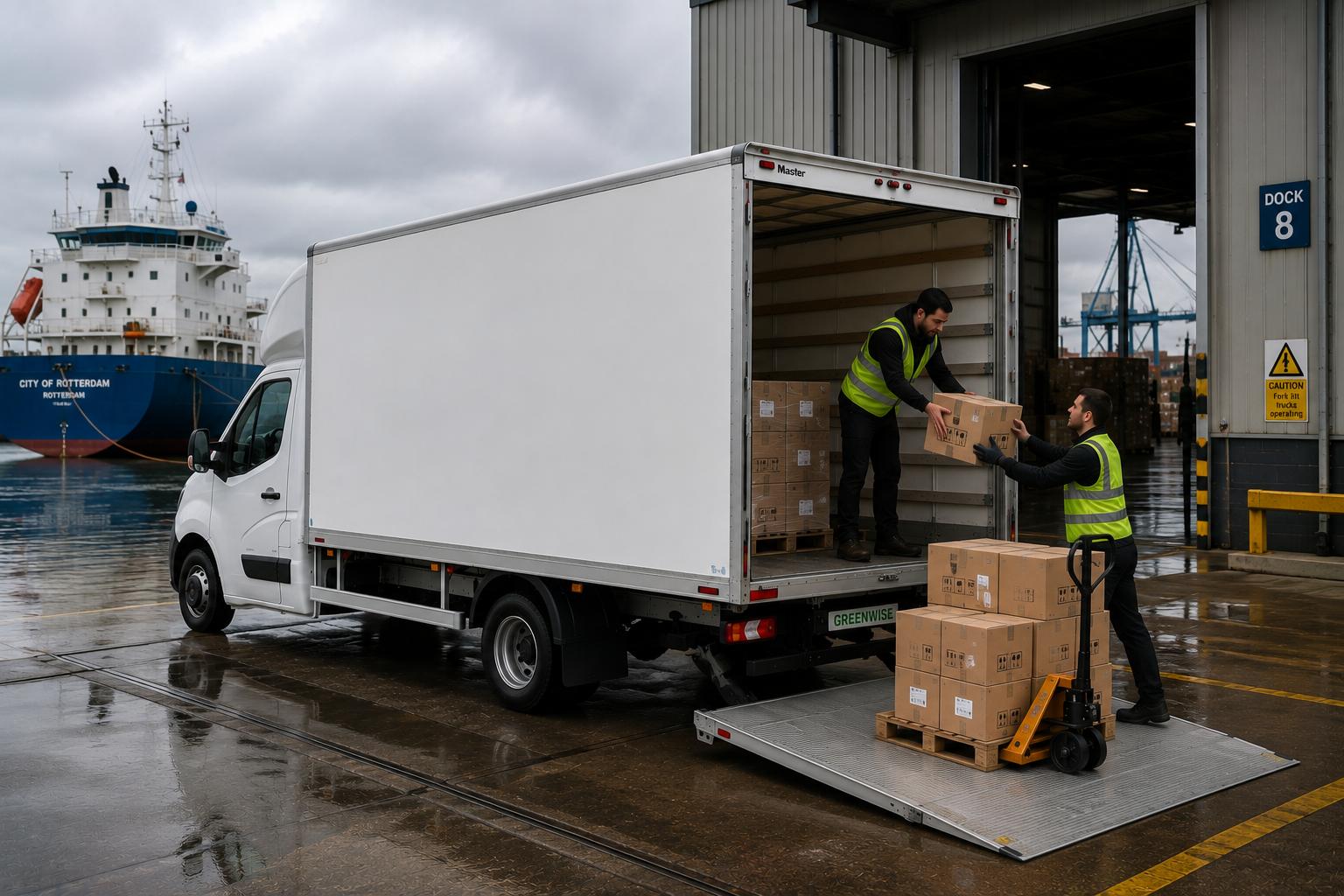 Greenwise Logistics Luton van providing courier and transport services across Essex and the UK
